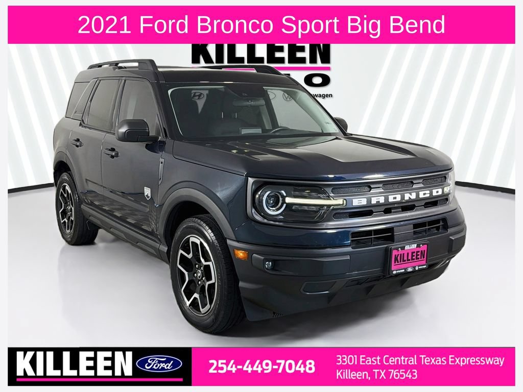 Certified 2021 Ford Bronco Sport Big Bend w/ Big Bend Package