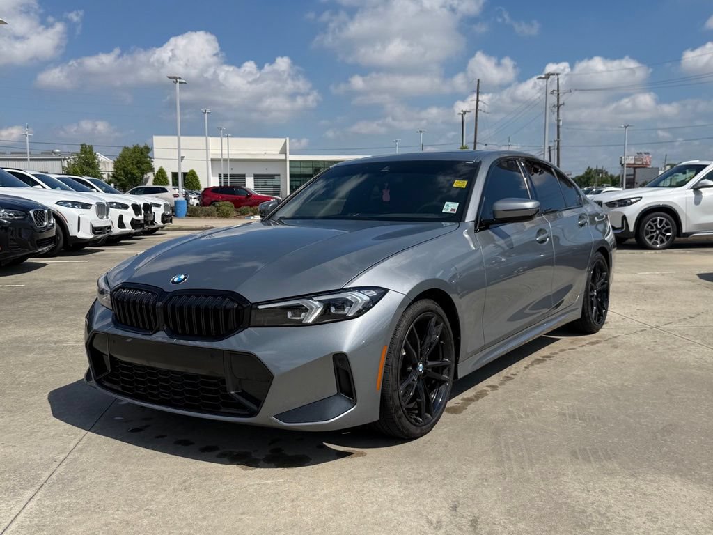 Certified 2023 BMW 330i Sedan w/ M Sport Package RWD image 1