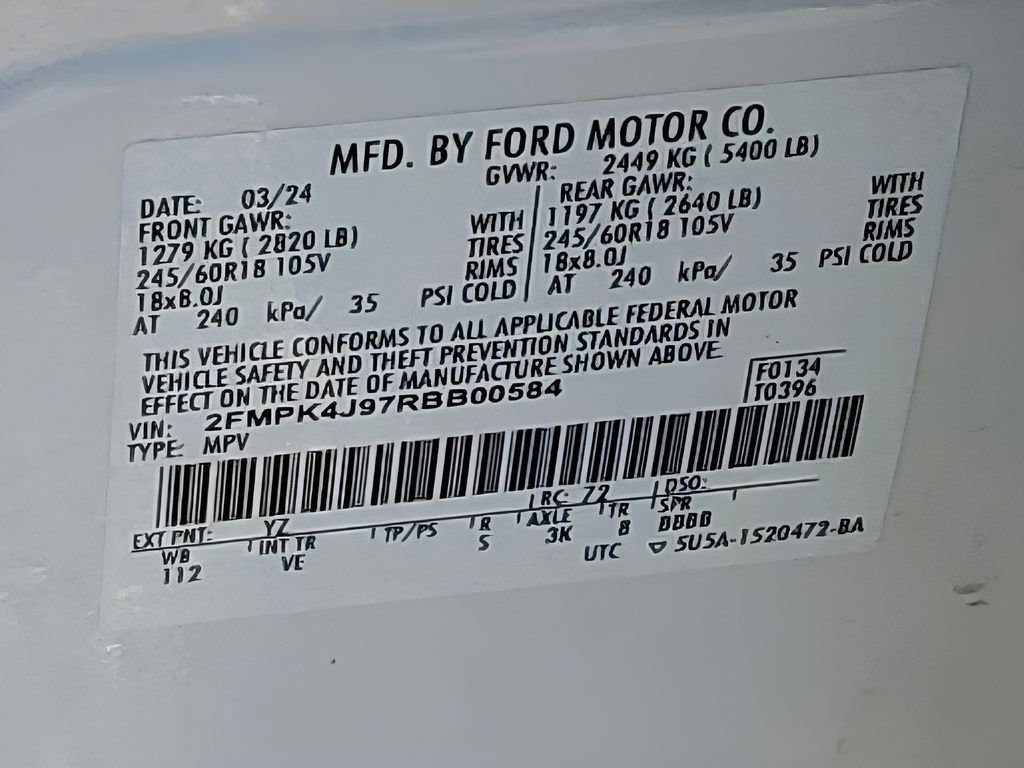 Used 2024 Ford Edge SEL image 49