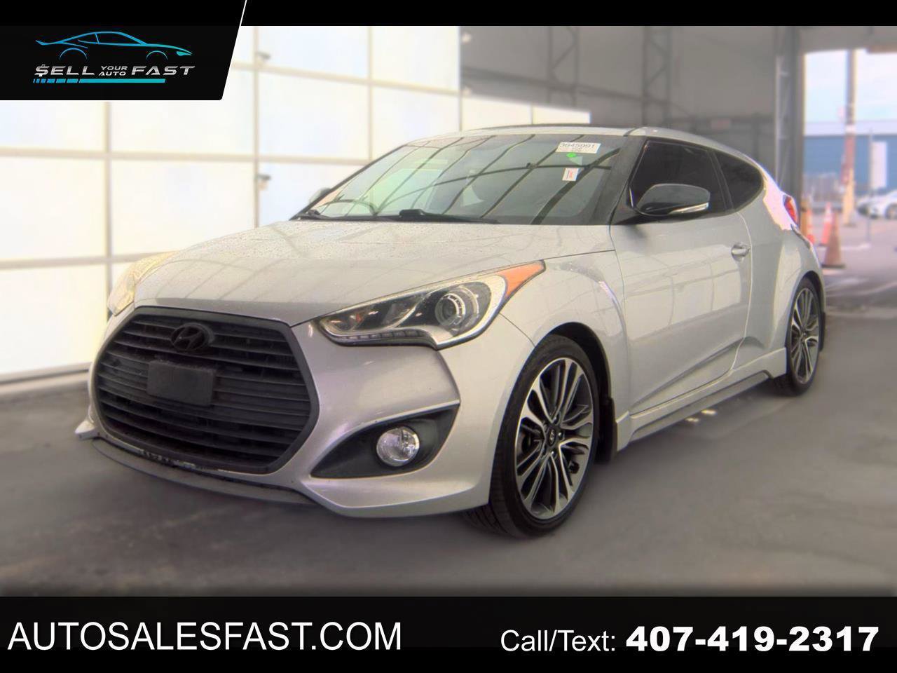 Used 2016 Hyundai Veloster Turbo w/ Option Group 04 FWD image 1