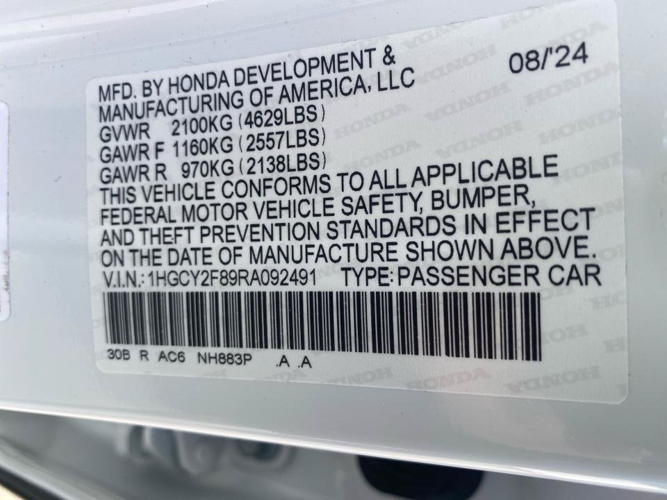 Certified 2024 Honda Accord Touring image 39