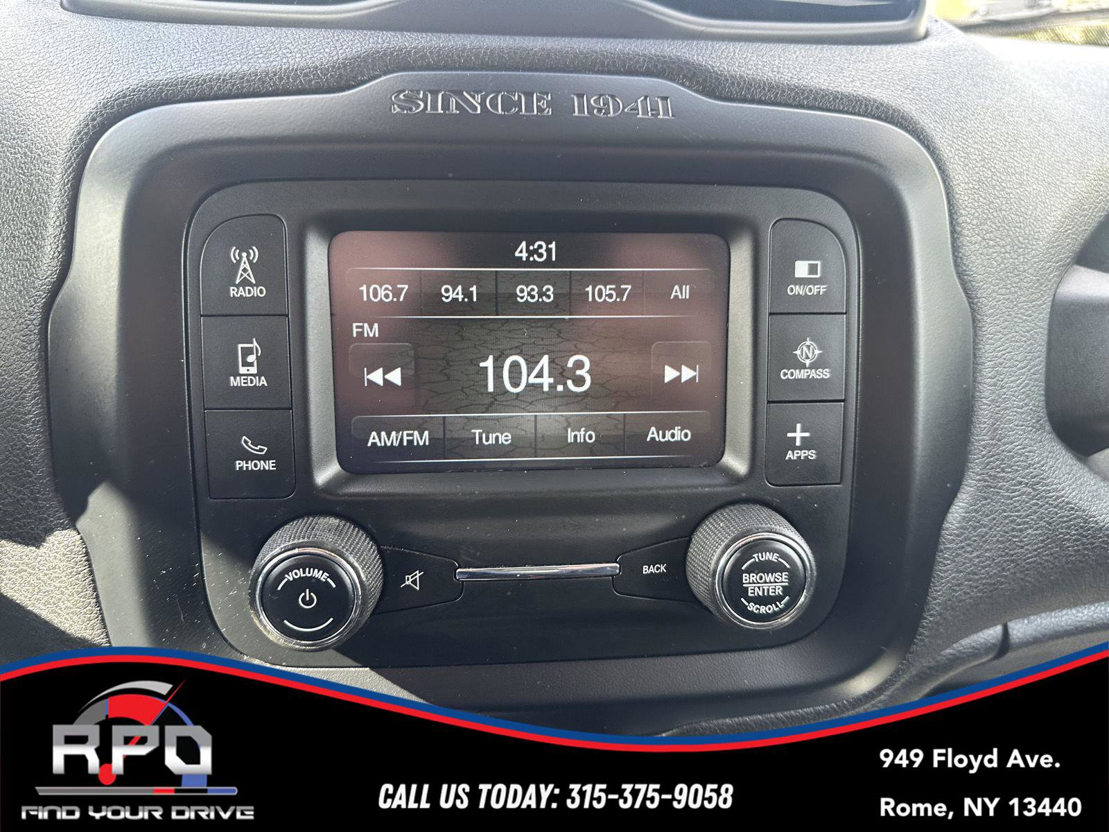 Used 2016 Jeep Renegade Sport w/ Power & Air Group AWD/4WD image 14