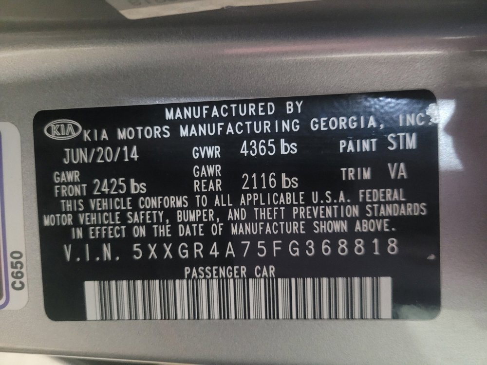 Used 2015 Kia Optima SX FWD image 33