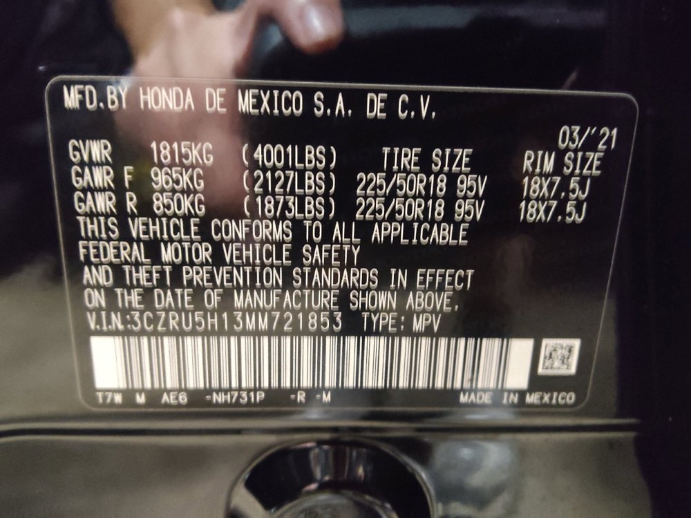 Used 2021 Honda HR-V Sport image 33