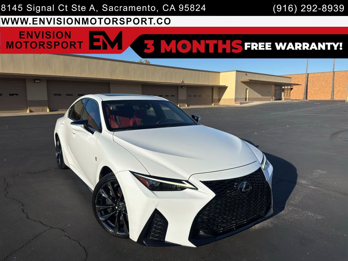 Used 2023 Lexus IS 350 F Sport w/ Memory Package RWD image 1