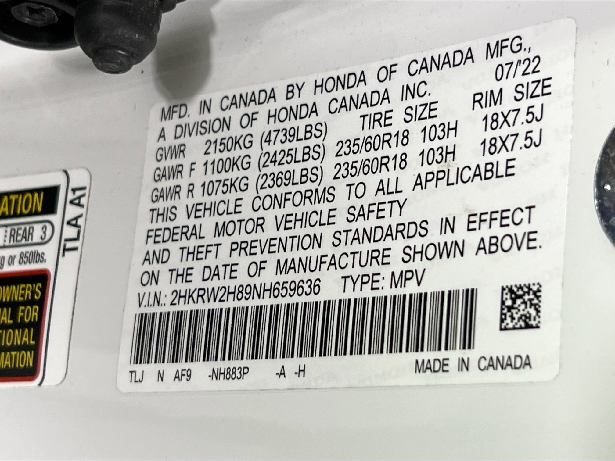 Used 2022 Honda CR-V EX-L image 30