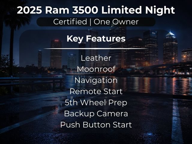 Used 2025 RAM 3500 Limited AWD/4WD image 15