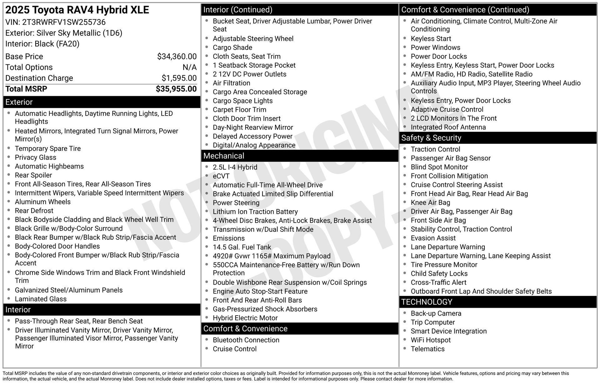 Certified 2025 Toyota RAV4 XLE image 33
