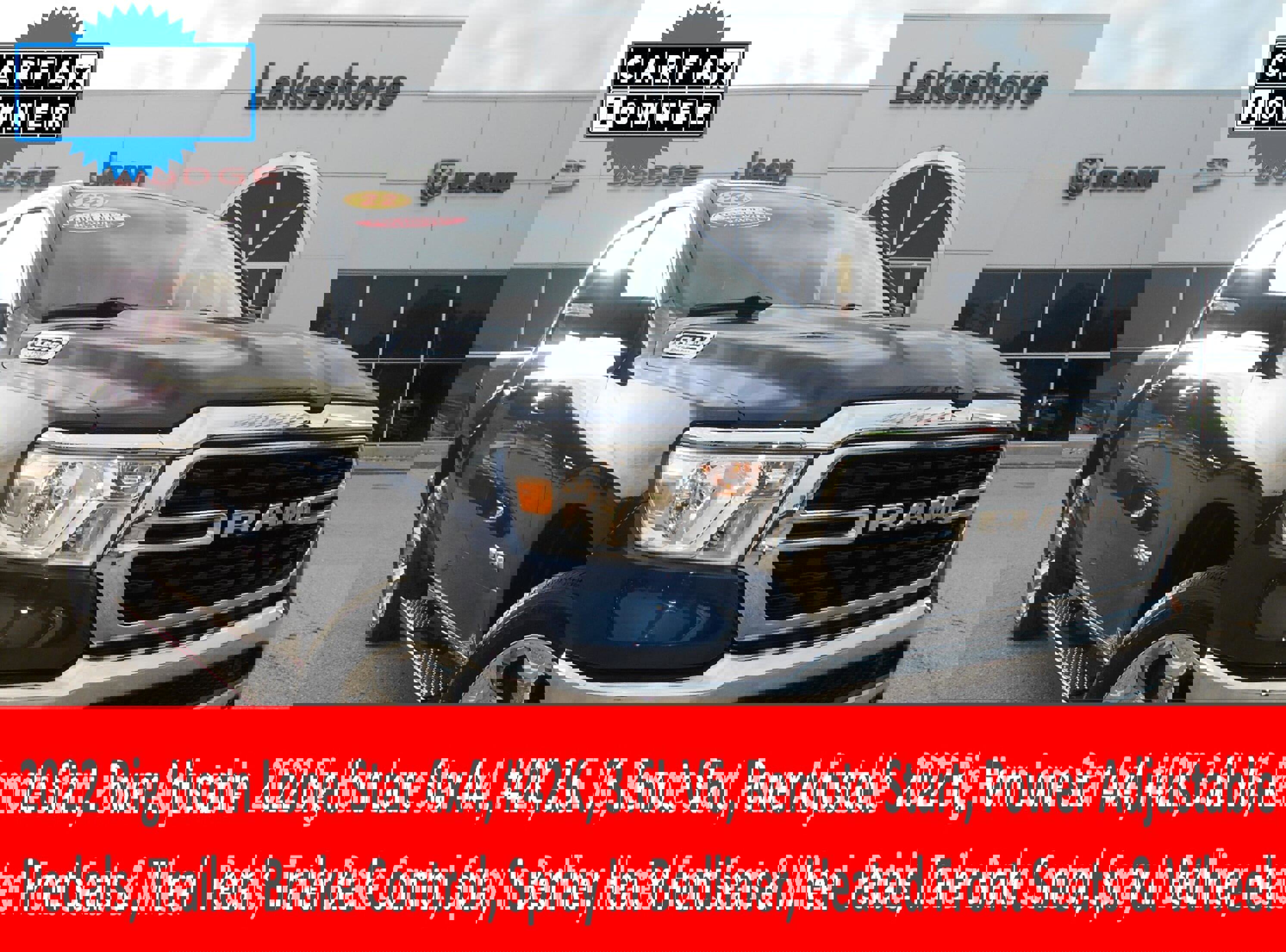 Certified 2022 RAM 1500 Big Horn