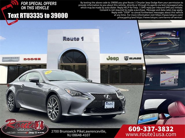 Used 2015 Lexus RC 350 AWD
