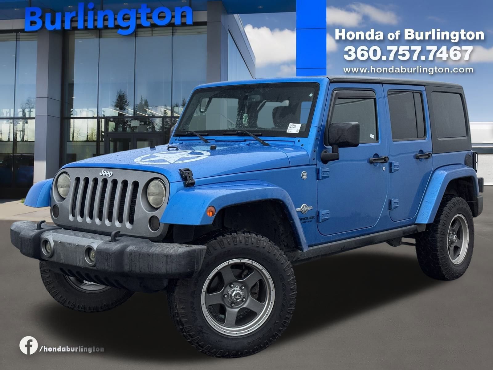 Used 2014 Jeep Wrangler Unlimited Sport image 1