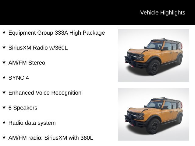 Used 2022 Ford Bronco Badlands AWD/4WD image 8