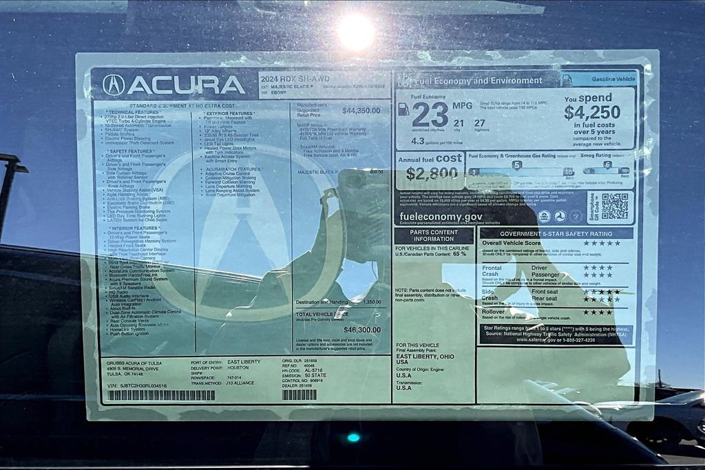 Used 2024 Acura RDX SH-AWD image 24