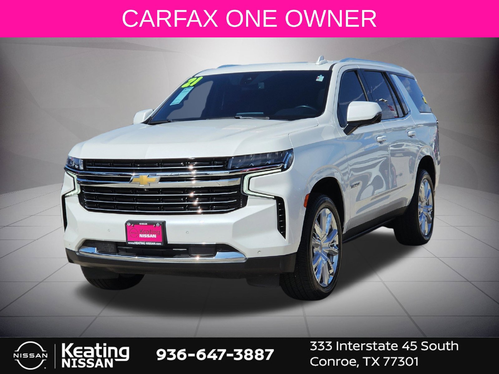 Used 2021 Chevrolet Tahoe LT w/ LT Signature Package AWD/4WD image 4