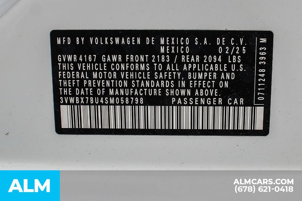 Used 2025 Volkswagen Jetta Sport FWD image 38