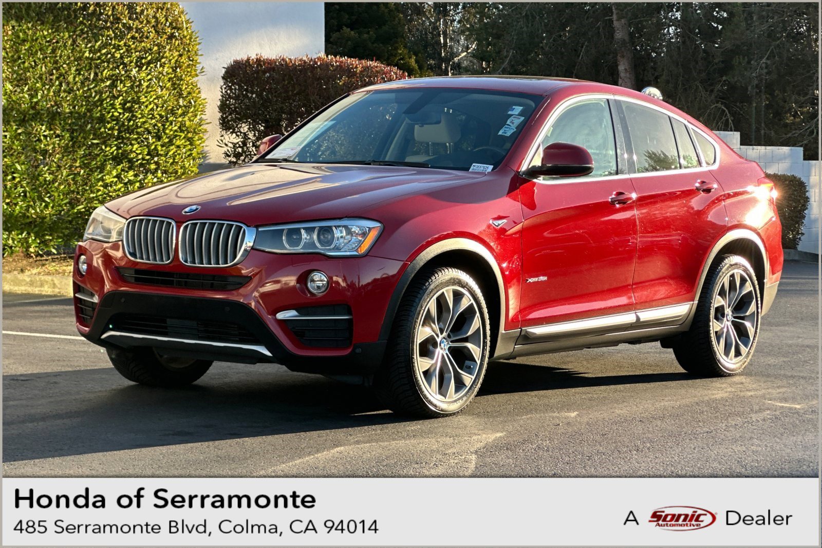Used 2015 BMW X4 xDrive35i