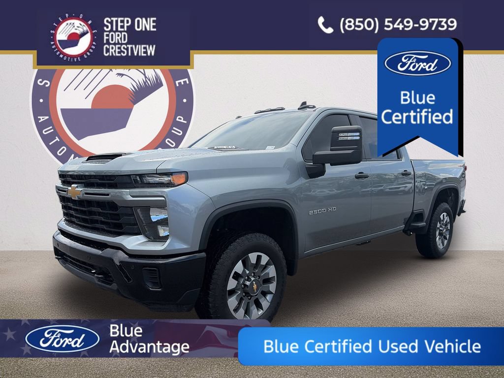 Used 2025 Chevrolet Silverado 2500 Custom w/ Custom Value Package AWD/4WD 360° Tour