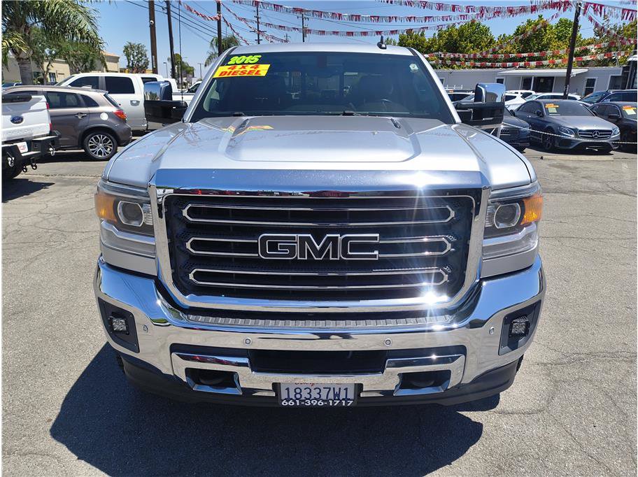 Used 2015 GMC Sierra 2500 SLT w/ Duramax Plus Package AWD/4WD image 19