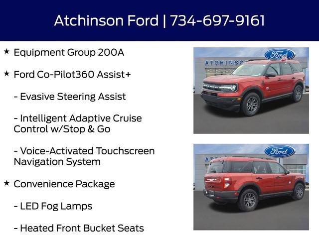 Certified 2024 Ford Bronco Sport Big Bend w/ Convenience Package image 12