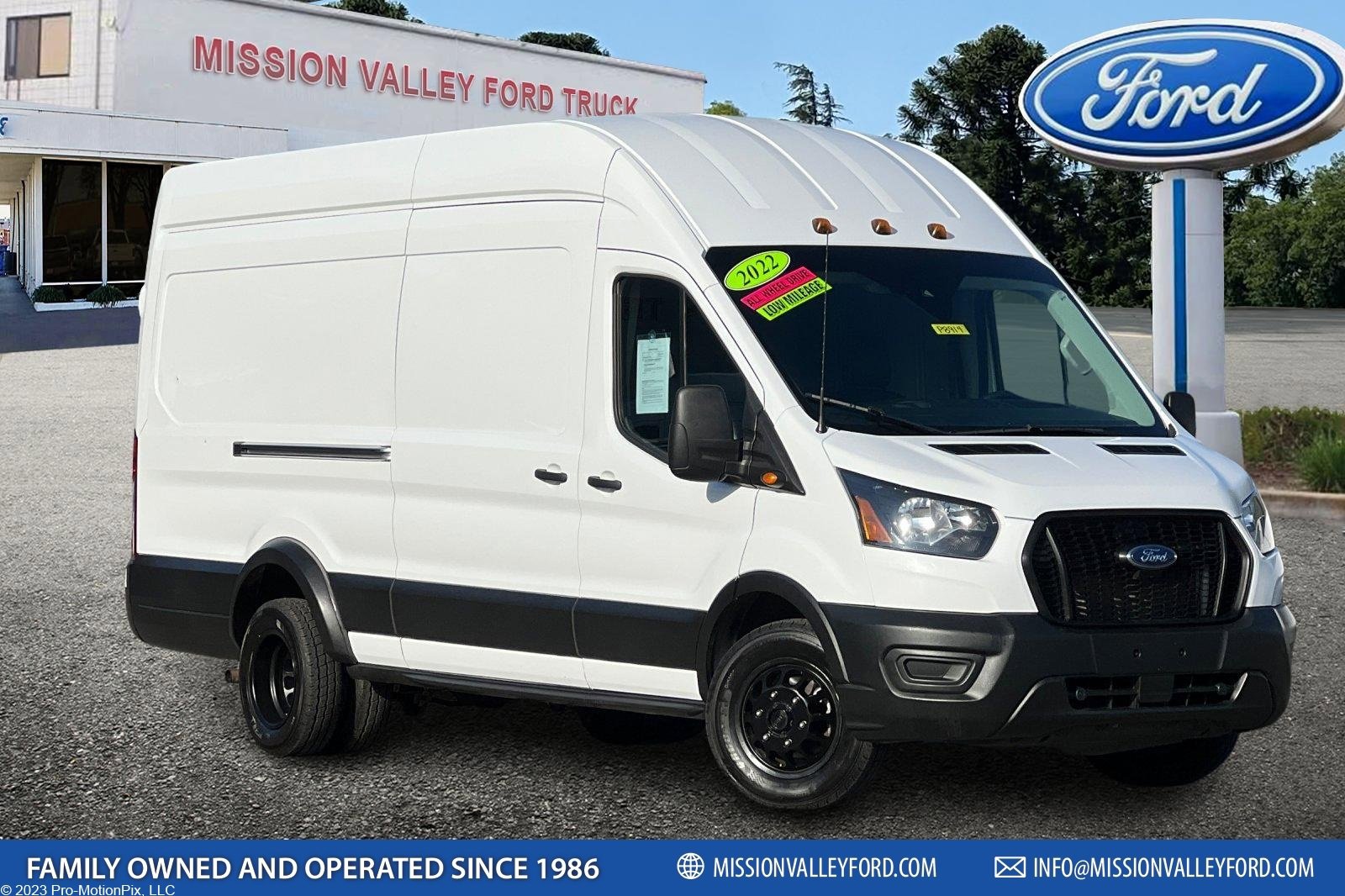 Used 2022 Ford Transit 350 148 High Roof DRW AWD