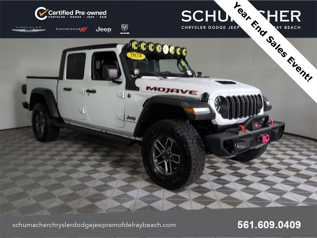 Certified 2024 Jeep Gladiator Mojave w/ Technology Group image 1