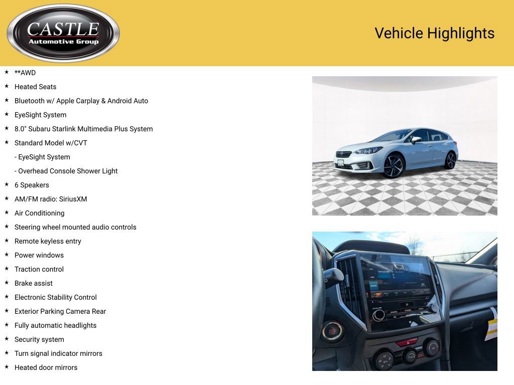 Used 2023 Subaru Impreza 2.0i Sport image 4