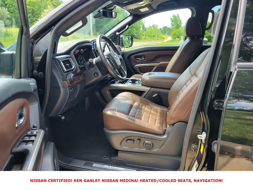 Certified 2023 Nissan Titan Platinum Reserve w/ Off Road Protection Package AWD/4WD image 39