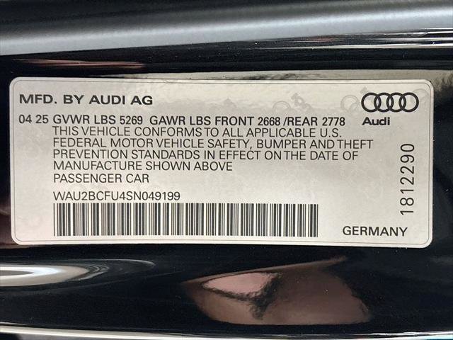 Certified 2025 Audi A5 2.0T Premium Plus w/ Premium Plus AWD/4WD image 25