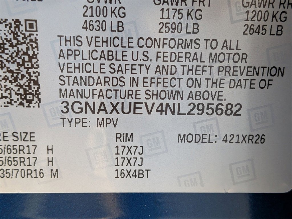 Used 2022 Chevrolet Equinox LT image 26