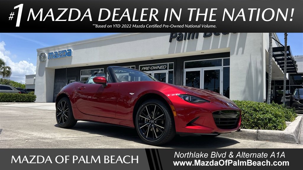 New 2025 MAZDA MX-5 Miata Grand Touring w/ Weather Package