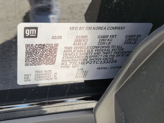New 2026 Chevrolet Trax LT w/ Midnight Edition FWD image 13