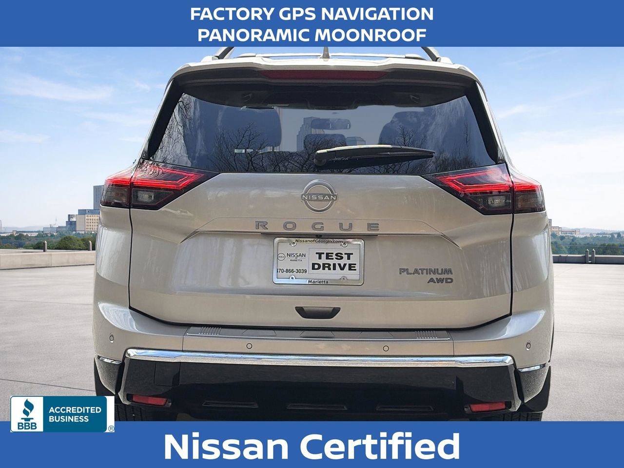 Certified 2025 Nissan Rogue Platinum image 3