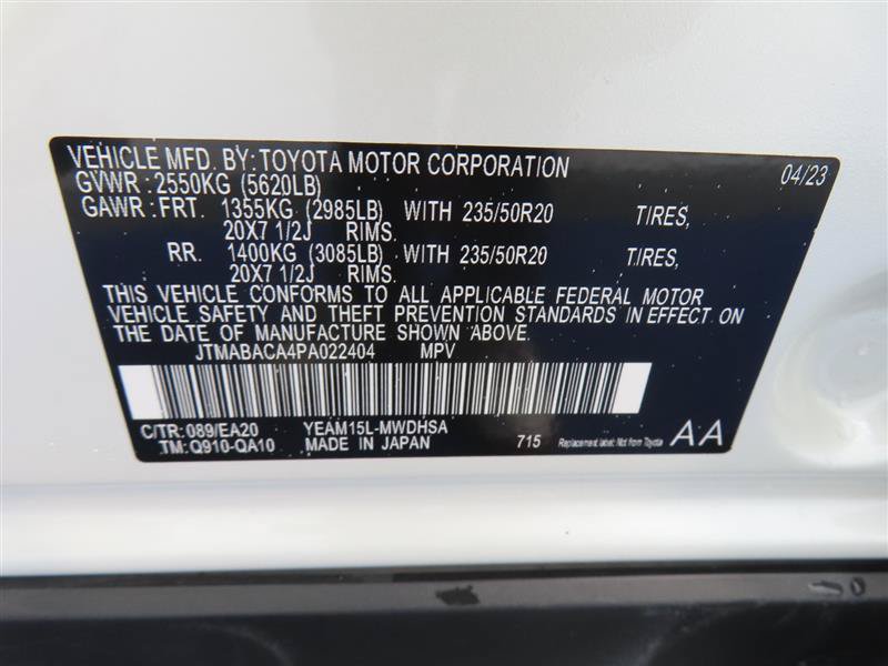 Used 2023 Toyota bZ4X AWD w/ Weather Package image 39