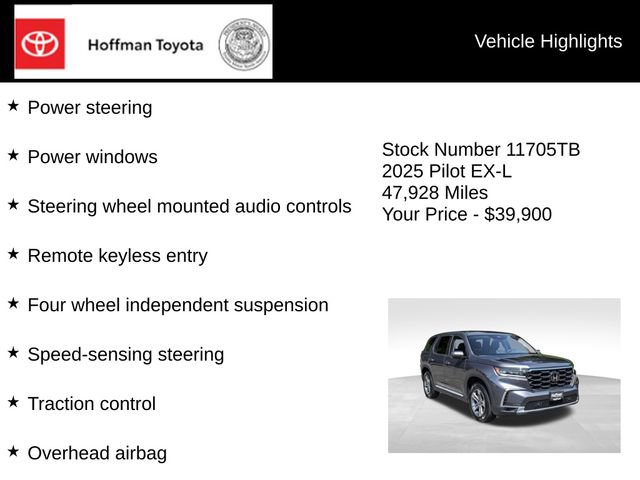 Used 2025 Honda Pilot EX-L image 15