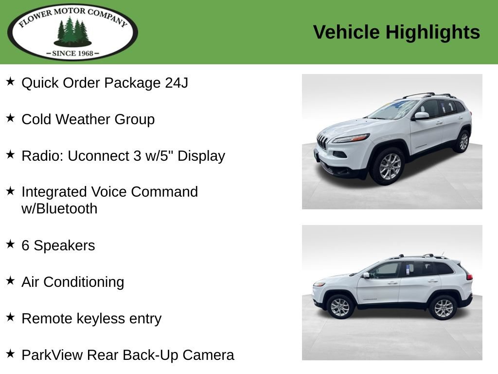 Used 2017 Jeep Cherokee Latitude w/ Cold Weather Group AWD/4WD image 5