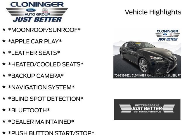 Used 2018 Lexus GS 350 RWD image 3