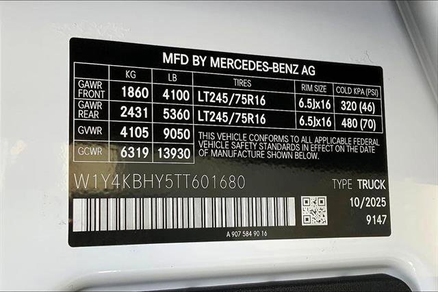 New 2026 Mercedes-Benz Sprinter 144 Cargo image 18
