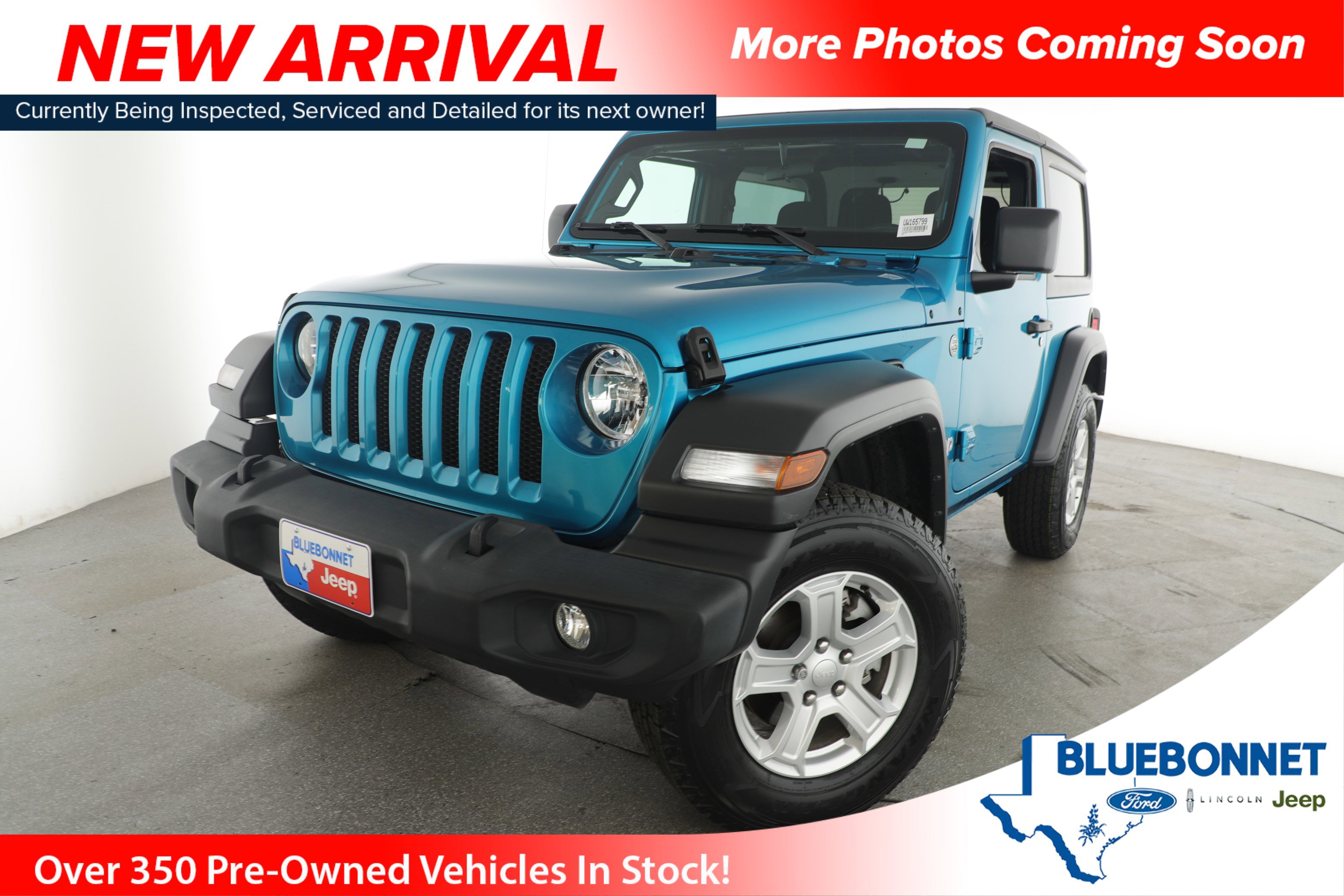 Certified 2020 Jeep Wrangler Sport