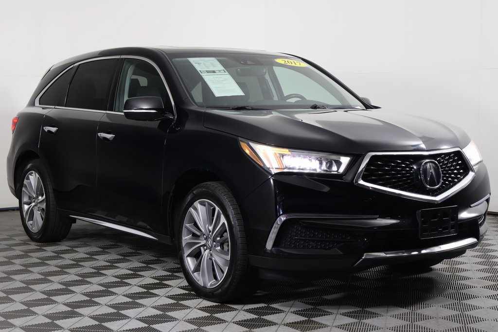 Used 2017 Acura MDX w/ Technology Package AWD/4WD image 3