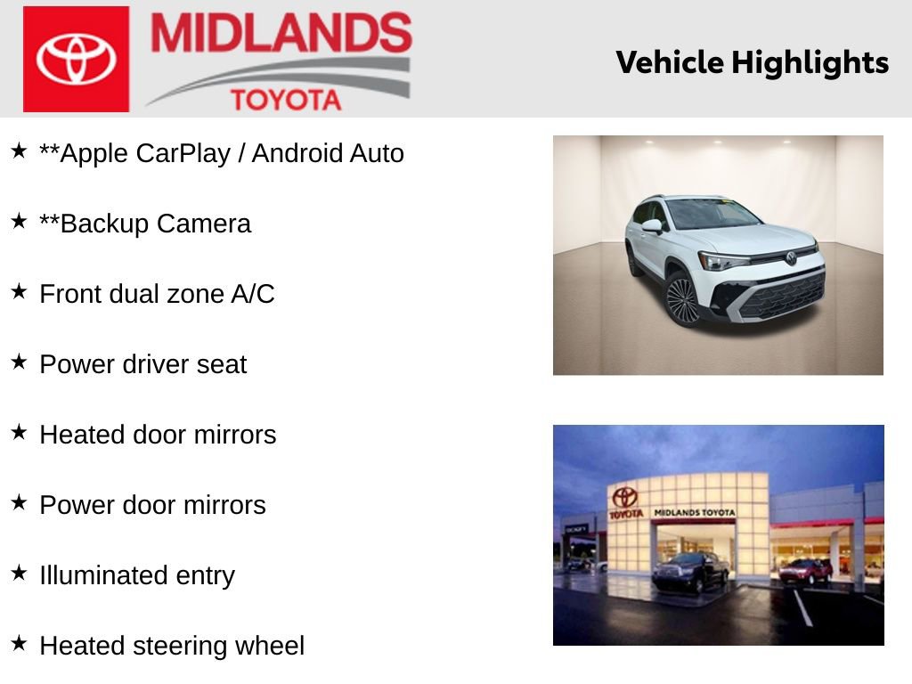 Used 2025 Volkswagen Taos SE FWD image 2