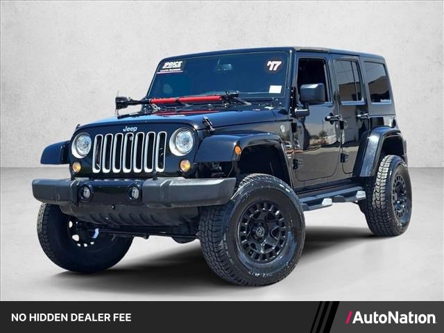 Used 2017 Jeep Wrangler Unlimited Sahara AWD/4WD image 1