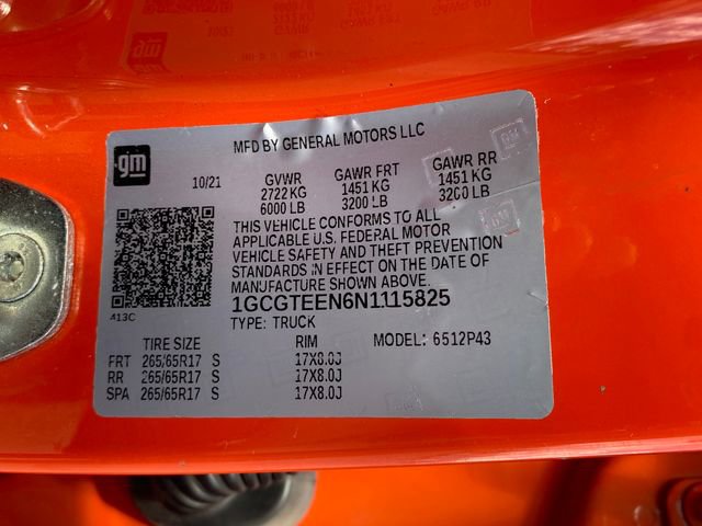 Used 2022 Chevrolet Colorado ZR2 w/ ZR2 Dusk Special Edition image 24