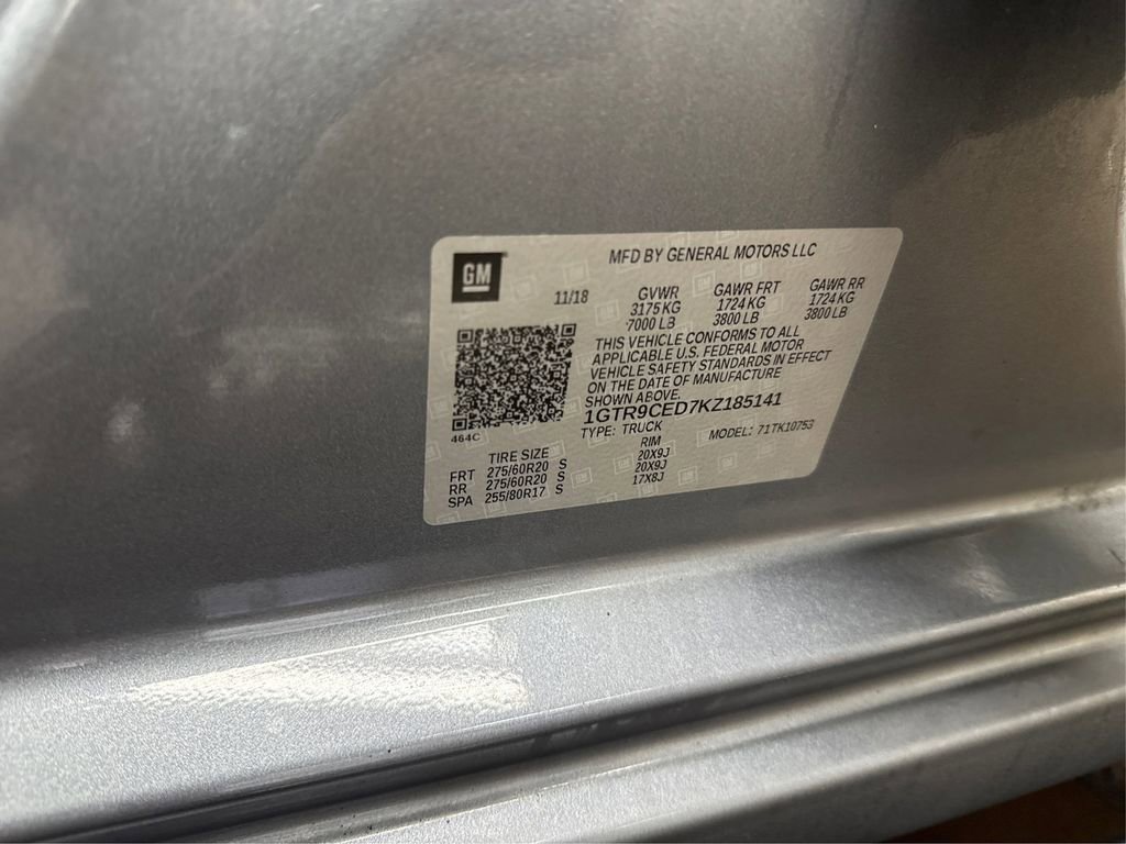 Used 2019 GMC Sierra 1500 Elevation w/ Elevation Value Package image 17