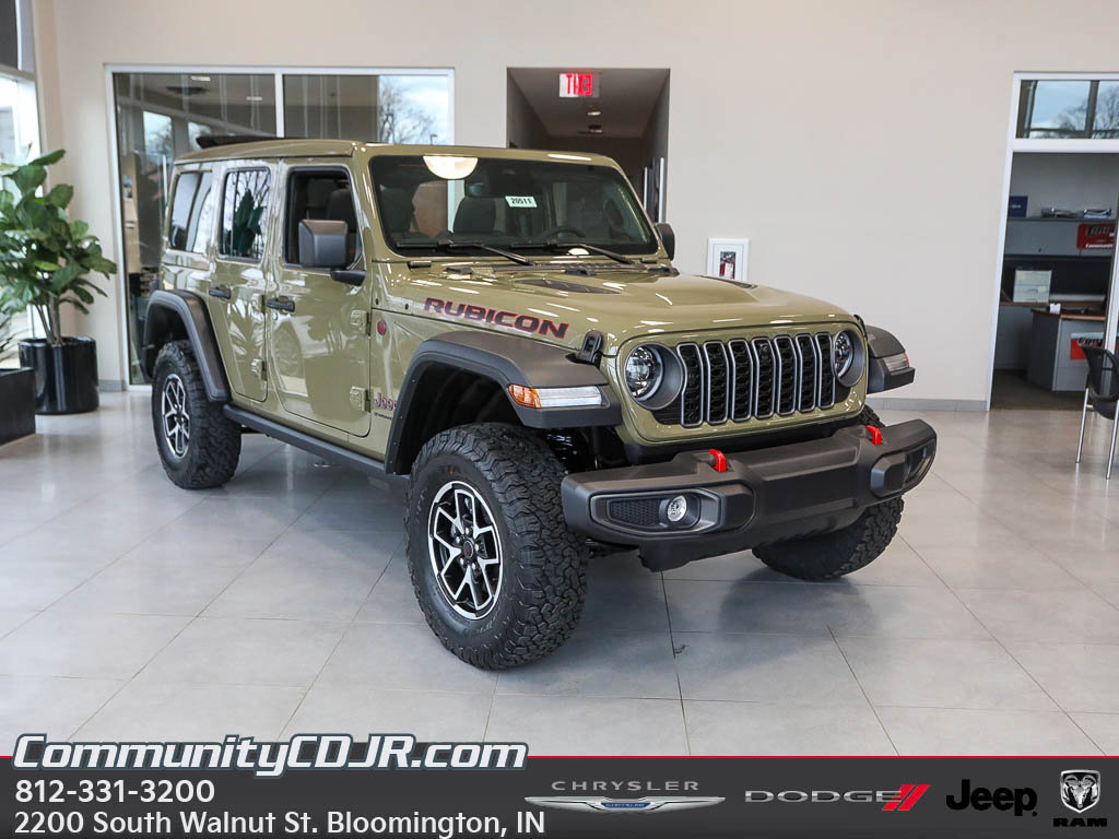 New 2026 Jeep Wrangler Unlimited Rubicon w/ Technology Group AWD/4WD image 1