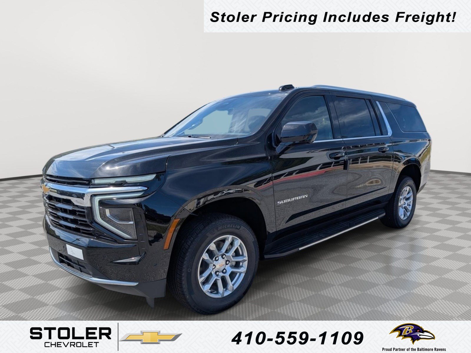 New 2026 Chevrolet Suburban LS w/ LPO, Dark Essentials Package AWD/4WD image 1