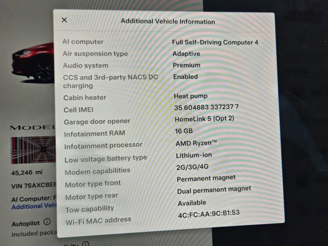 Used 2024 Tesla Model X Plaid AWD/4WD image 26