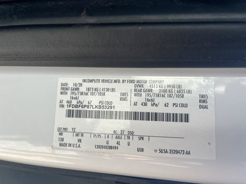 Used 2020 Ford Transit 350 DRW w/ Exterior Upgrade Package RWD image 13
