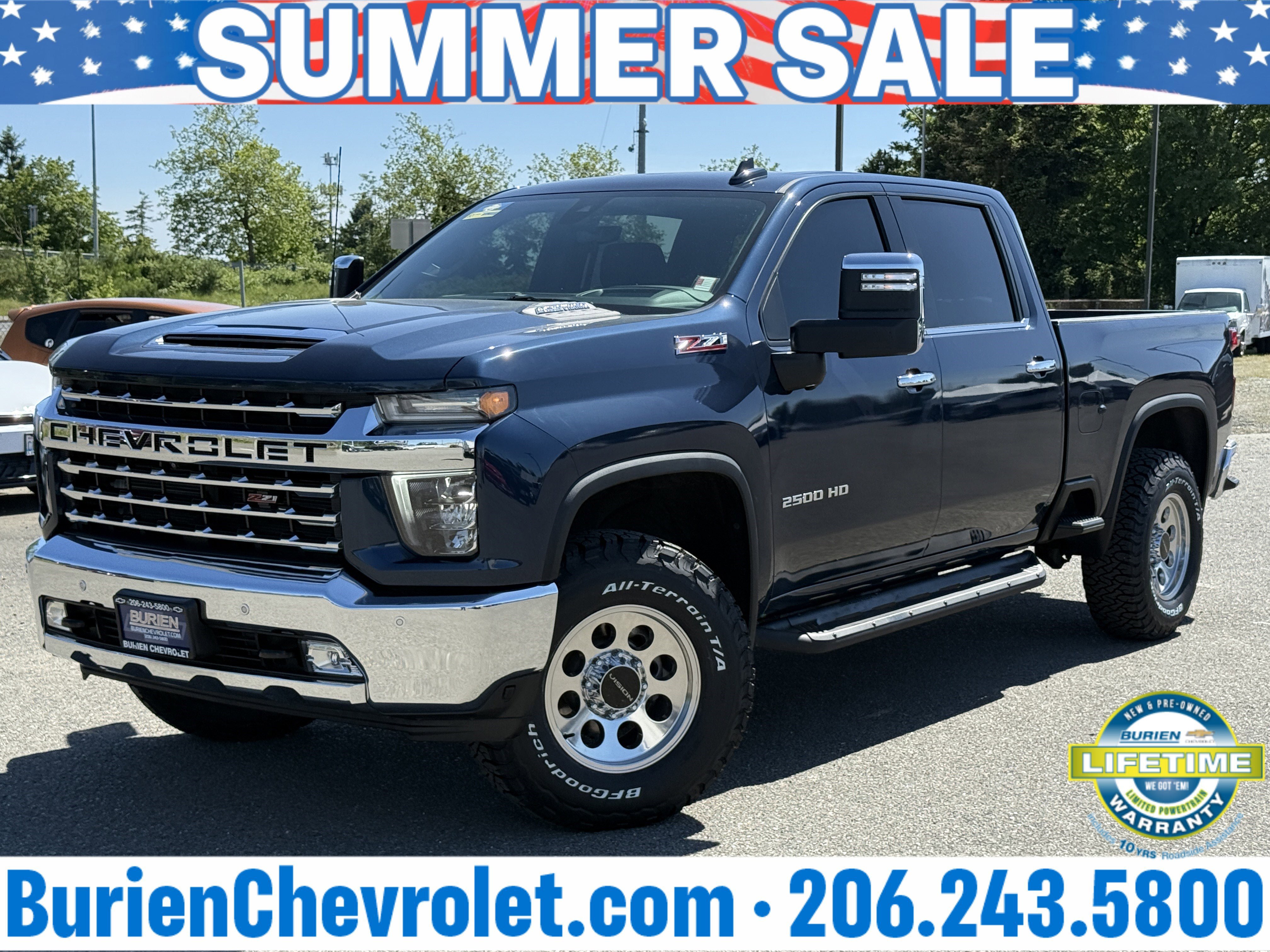 Used 2022 Chevrolet Silverado 2500 LTZ w/ LTZ Plus Package AWD/4WD image 1