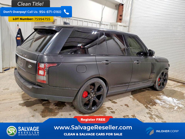 Used 2017 Land Rover Range Rover Autobiography AWD/4WD image 4