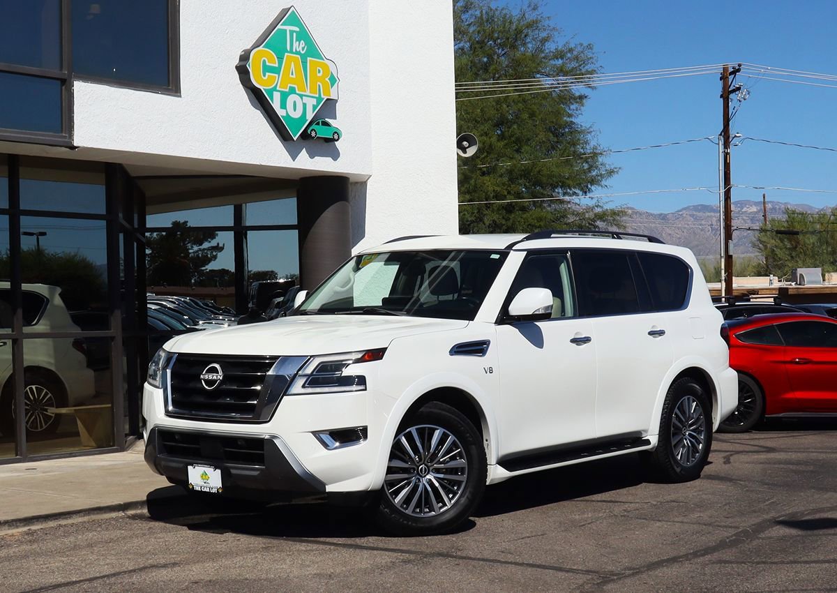 Used 2021 Nissan Armada SV w/ SV Appearance Package RWD image 2